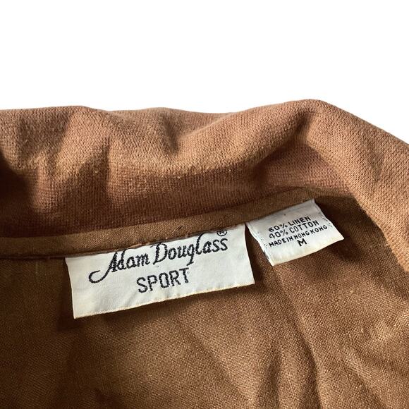 Adam Douglass Linen/Cotton Blend Button Down - Picture 4 of 5